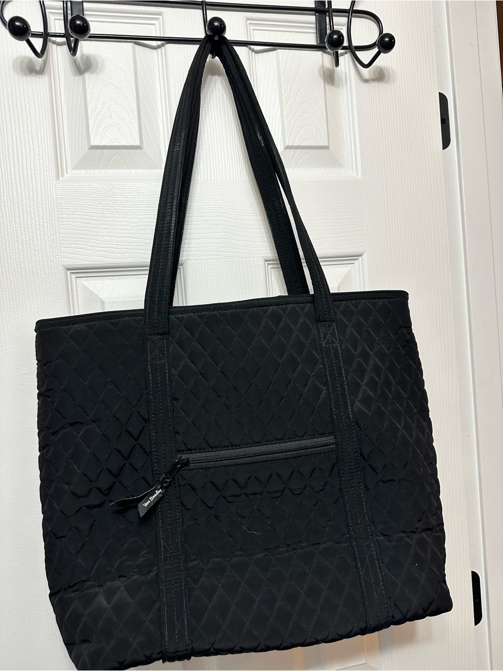 kate spade Black Quilted Laptop Tote